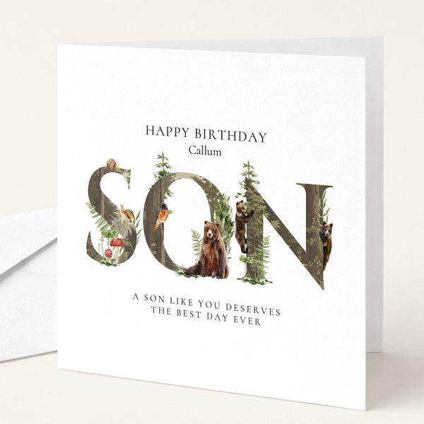 Birthday Cards for Son - Whimsi Lilley