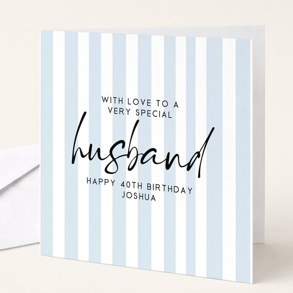 Birthday Cards for Husband - Whimsi Lilley