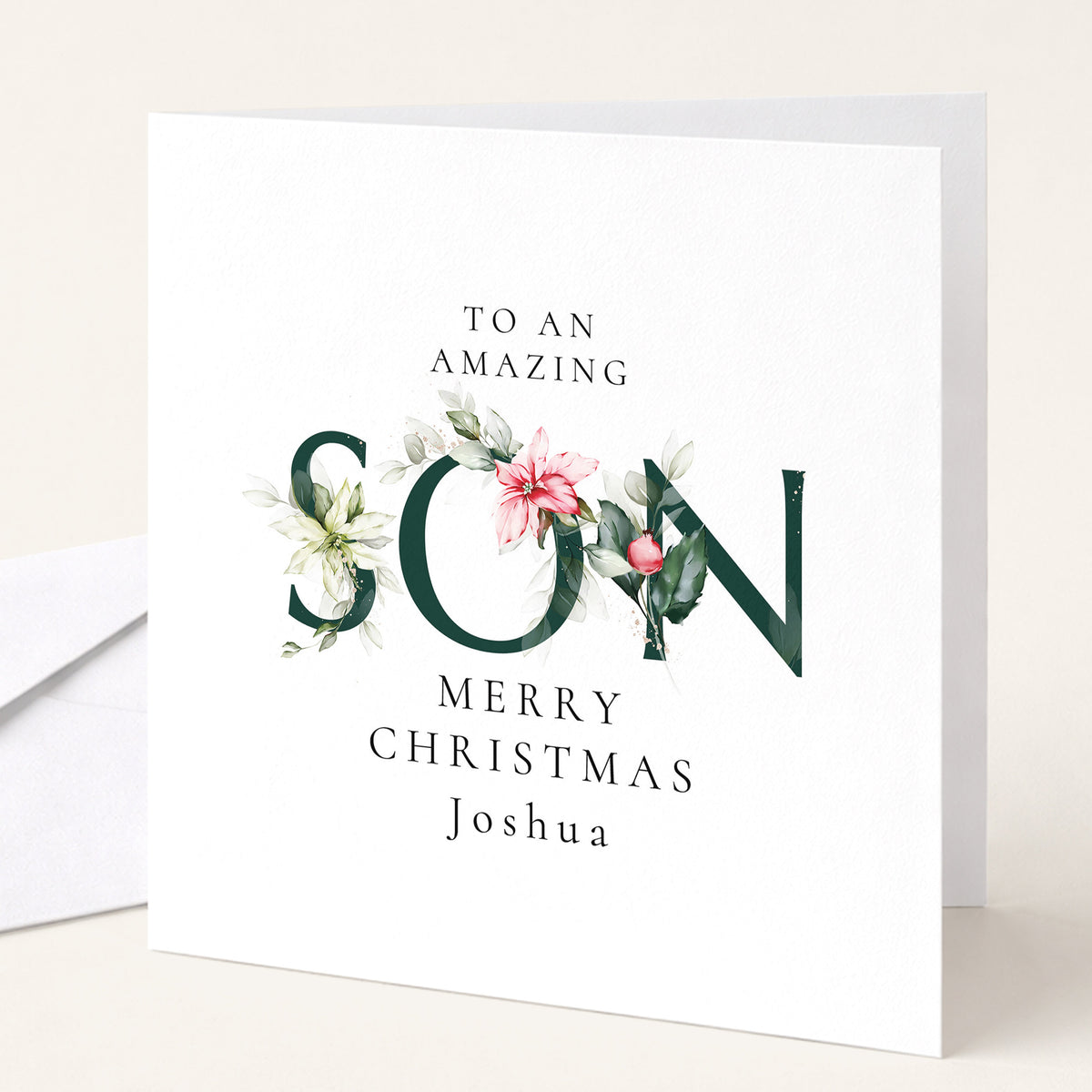 Christmas Cards for Son - Whimsi Lilley