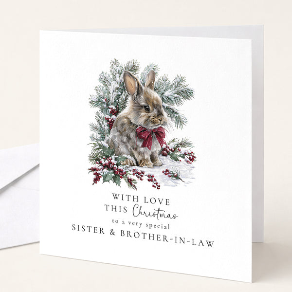 Winter Bunny Christmas Cards