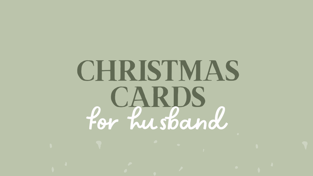 Christmas Cards for Husband - Whimsi Lilley