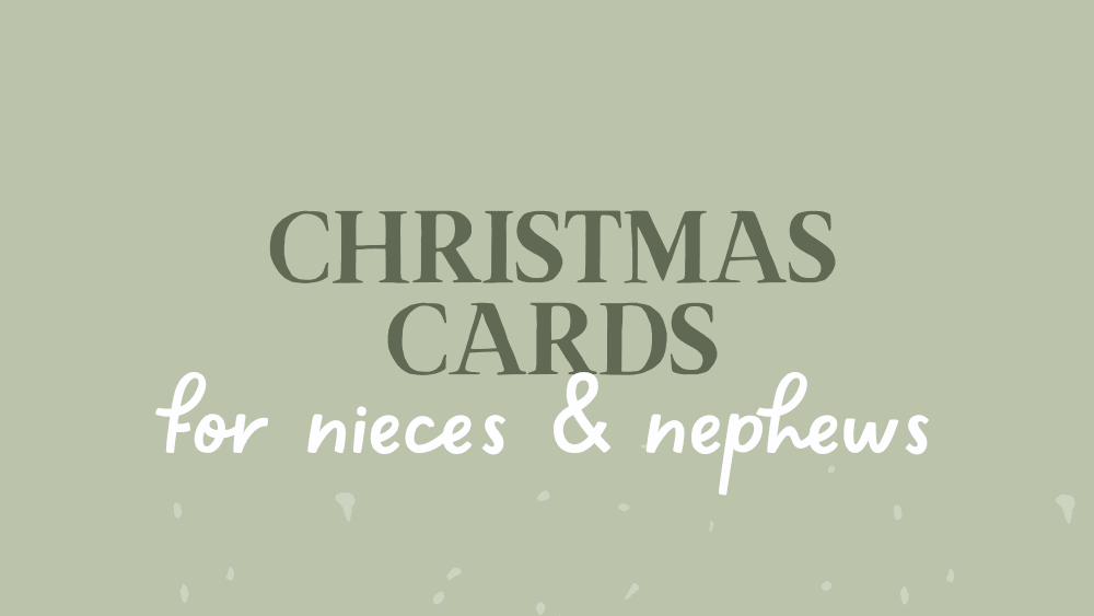 Christmas Cards for Niece and Nephew - Whimsi Lilley