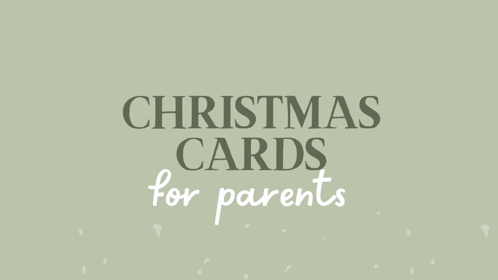 Christmas Cards for Parents - Whimsi Lilley