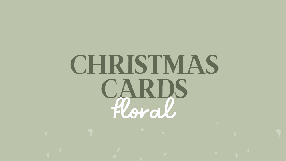 Floral Christmas Cards - Whimsi Lilley