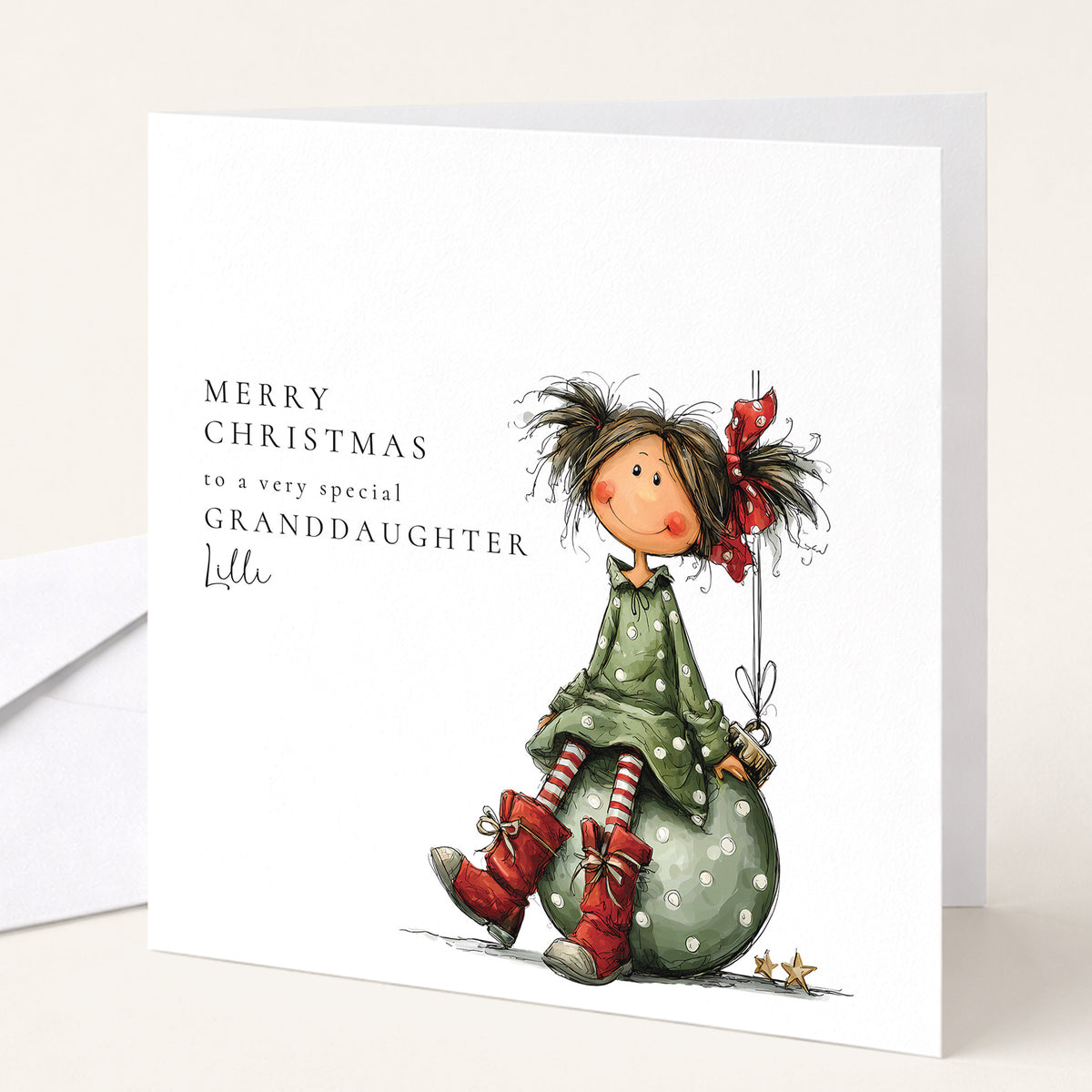 Christmas Cards for Grandchildren - Whimsi Lilley