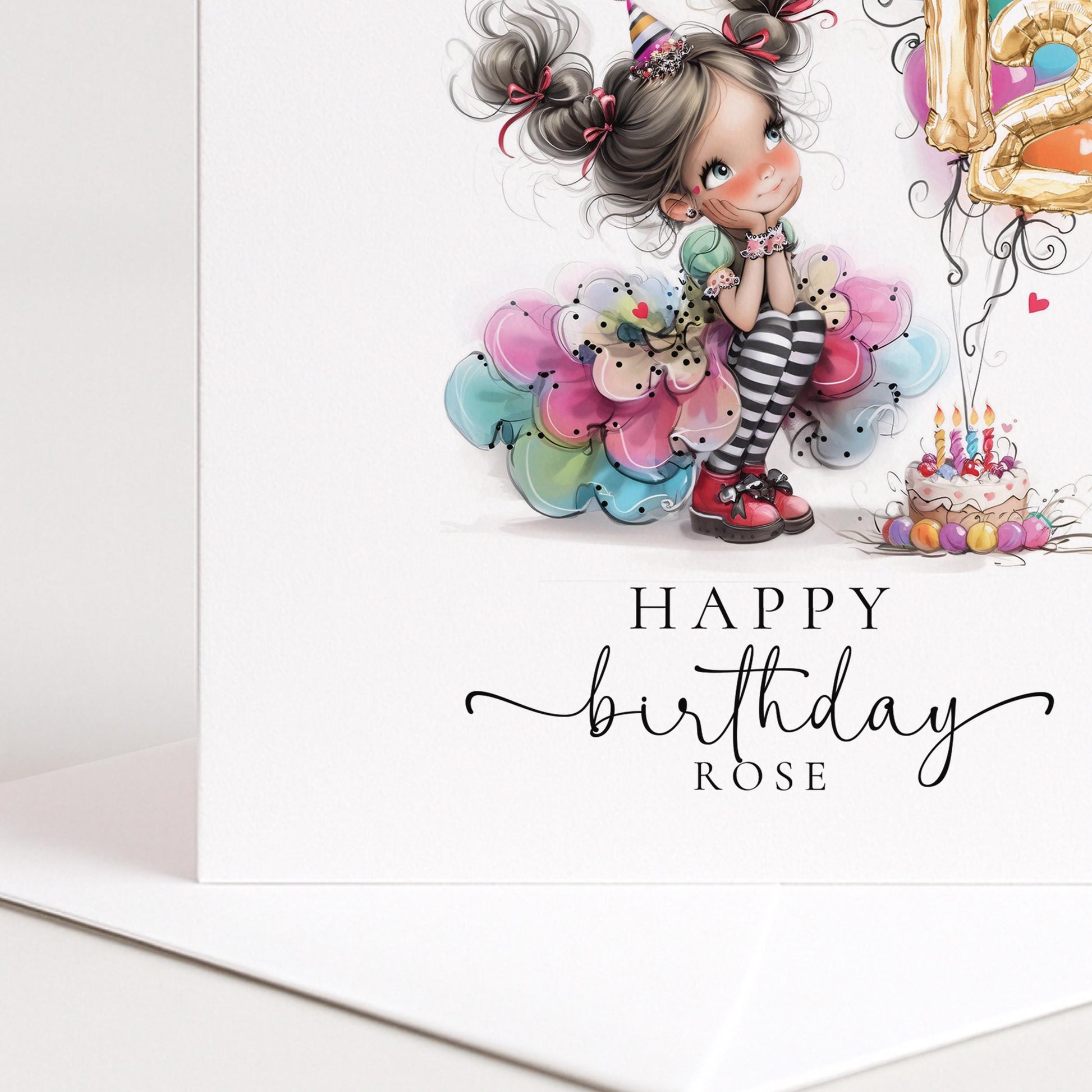 12th Birthday Card for Girl