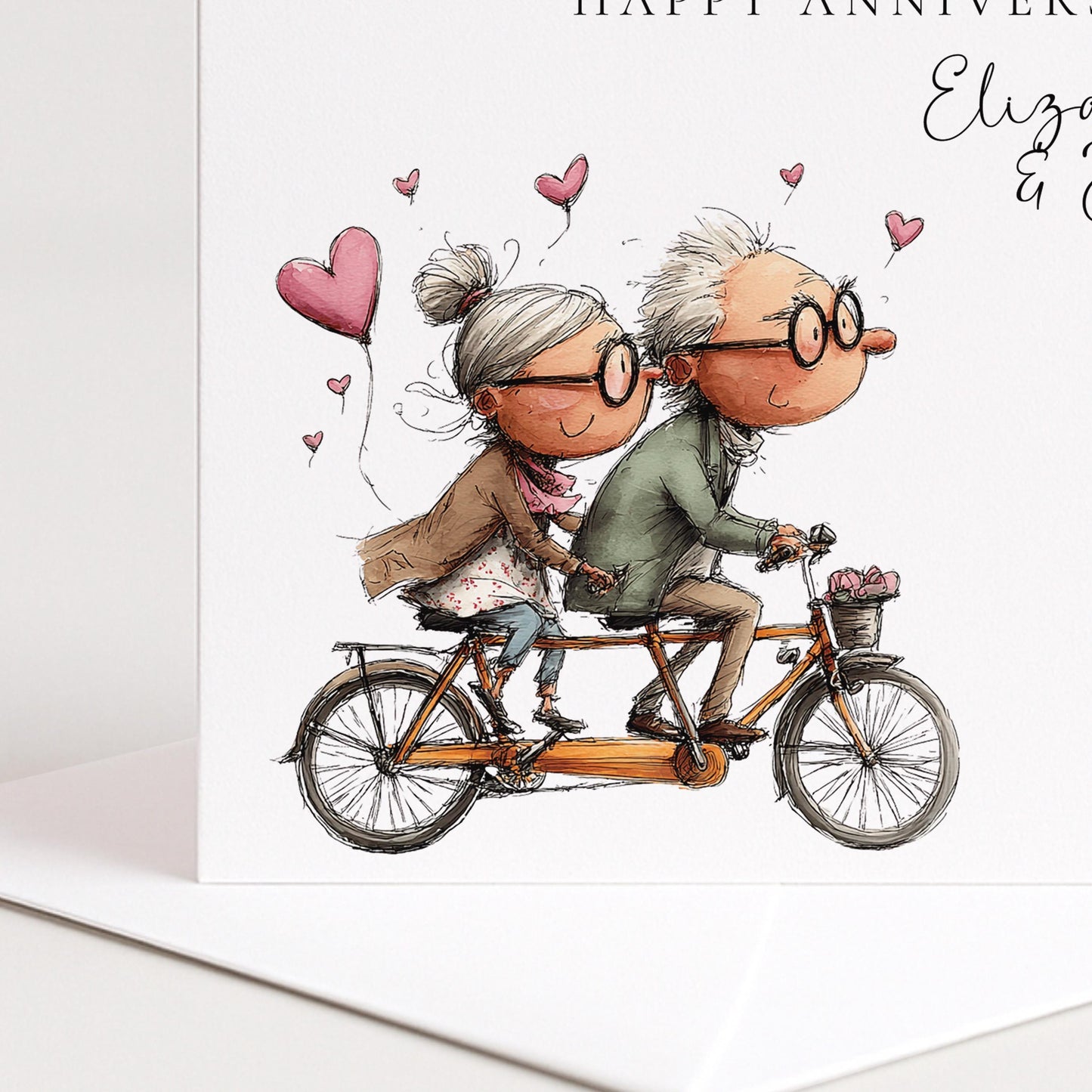Anniversary Card for Sister and Brother in Law