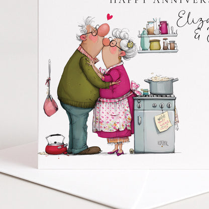 Anniversary Card for Sister and Brother in Law