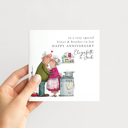 Anniversary Card for Sister and Brother in Law
