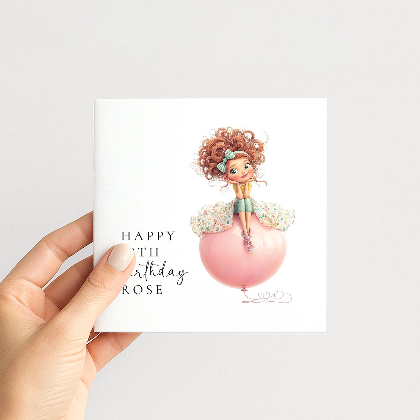 Birthday Card for Girl