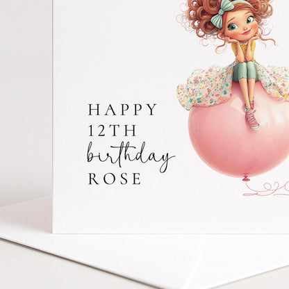 Birthday Card for Girl