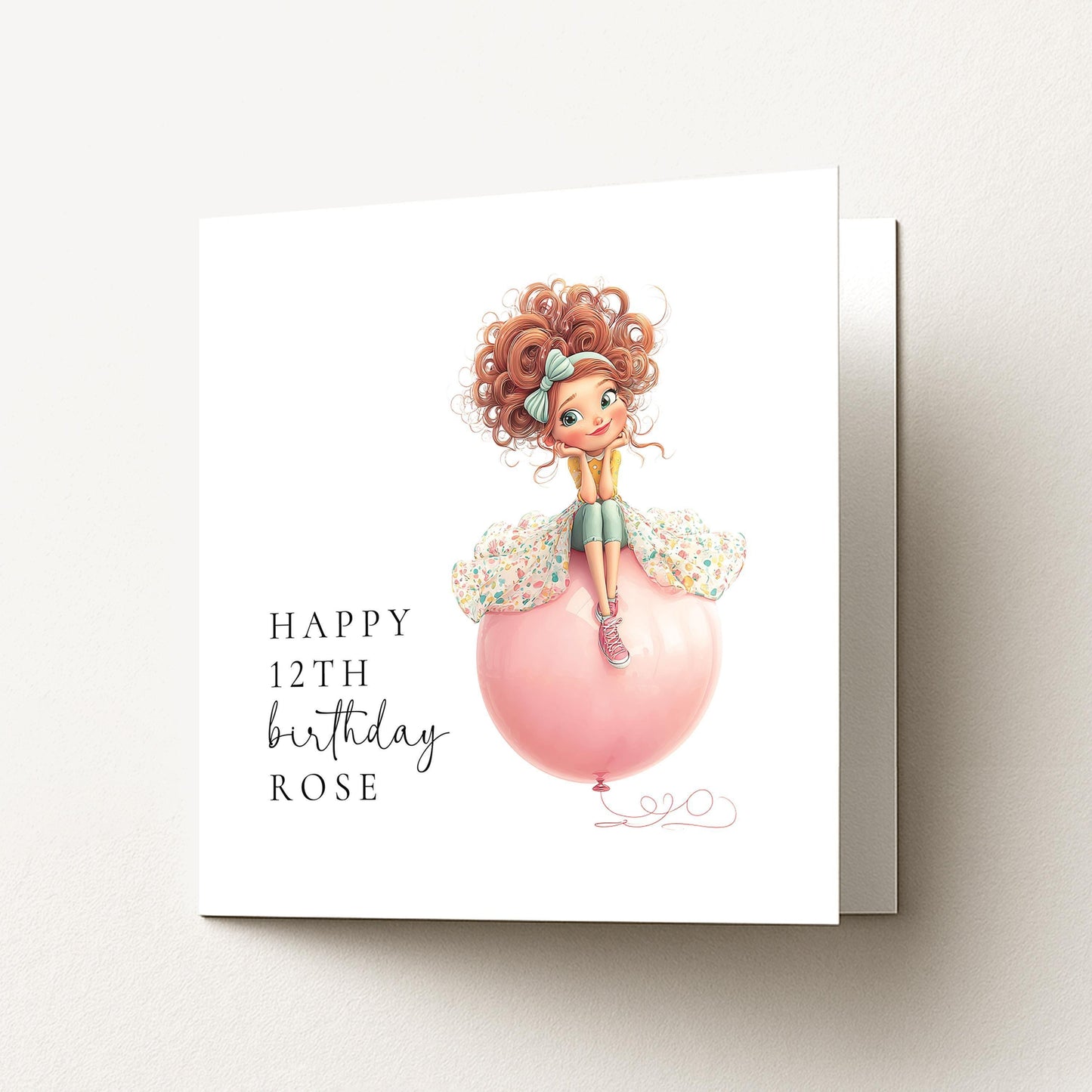 Birthday Card for Girl