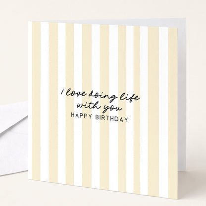 Birthday Card for Him