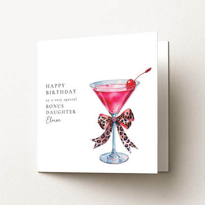 Bonus Daughter Birthday Card