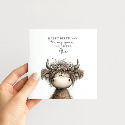 Daughter Birthday Card
