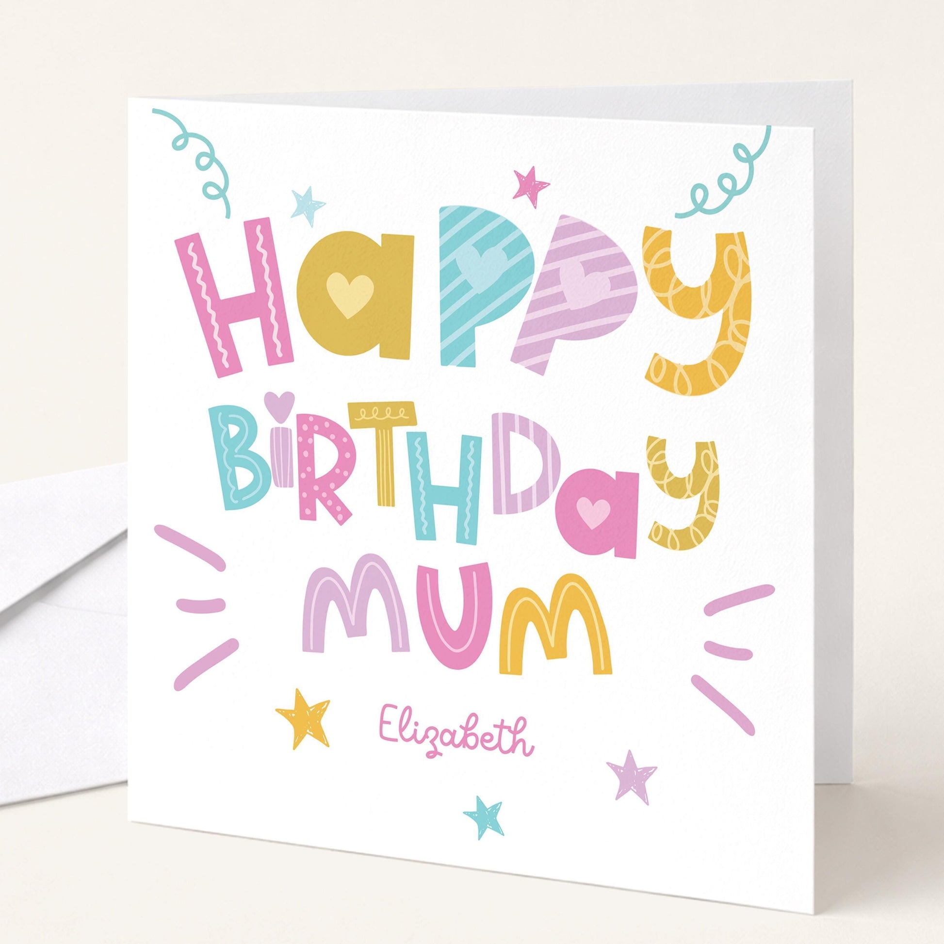 Fun Birthday Card for Mum