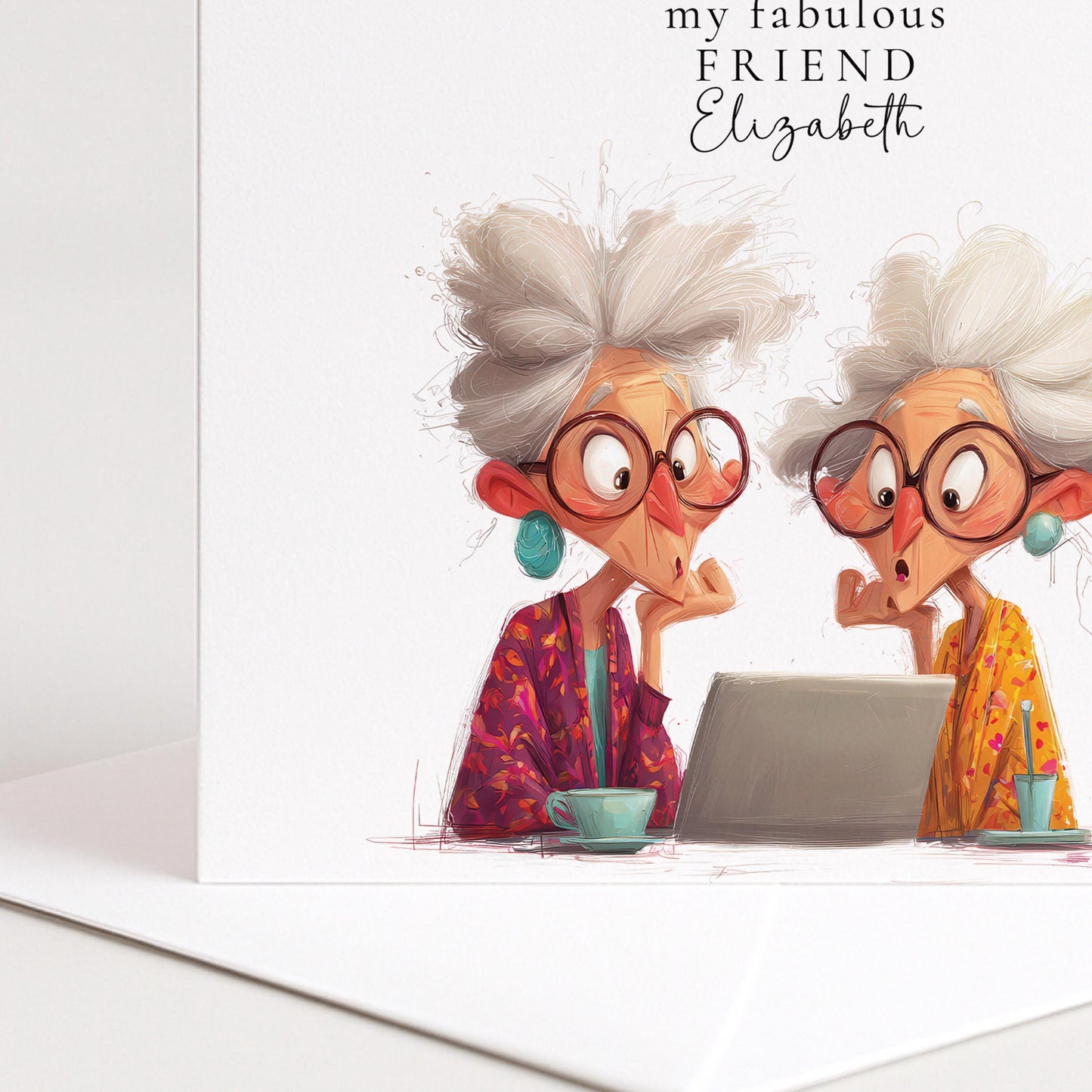 Funny Birthday Card - Humorous Tech Joke For Best Friend Celebration