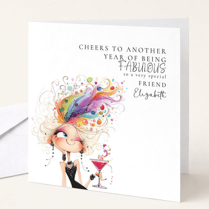 Funny Birthday Card for Friend