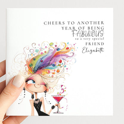 Funny Birthday Card for Friend