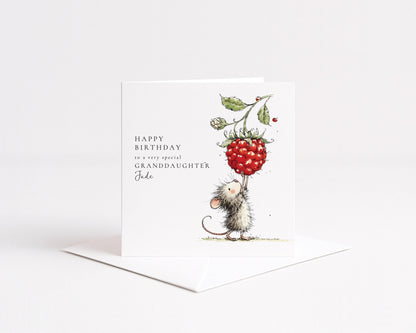 Granddaughter Birthday Card
