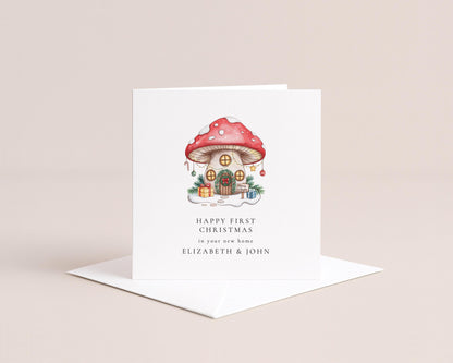 New Home Christmas Card – First Christmas Card With Personalised Keepsake Design