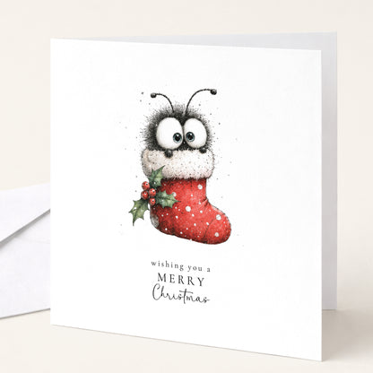 Bumble Bee Christmas Cards, Pack of 6 Different Designs