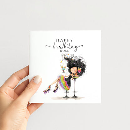 Personalised Birthday Card for Her