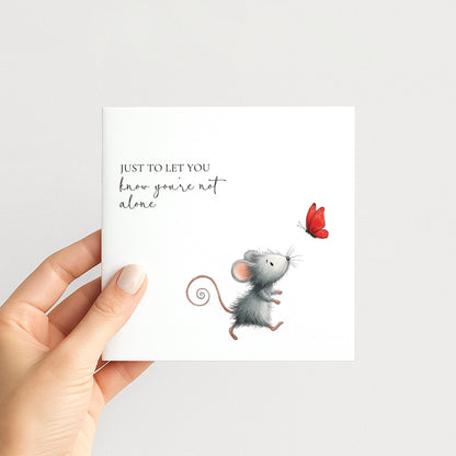Thinking of You Card – Comfort & Encouragement Support Card with Matte Finish