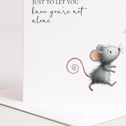 Thinking of You Card – Comfort & Encouragement Support Card with Matte Finish