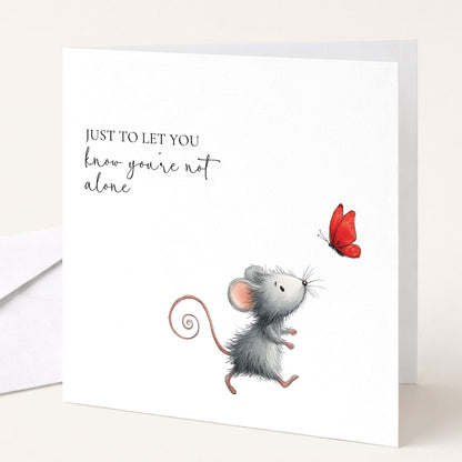 Thinking of You Card – Comfort & Encouragement Support Card with Matte Finish