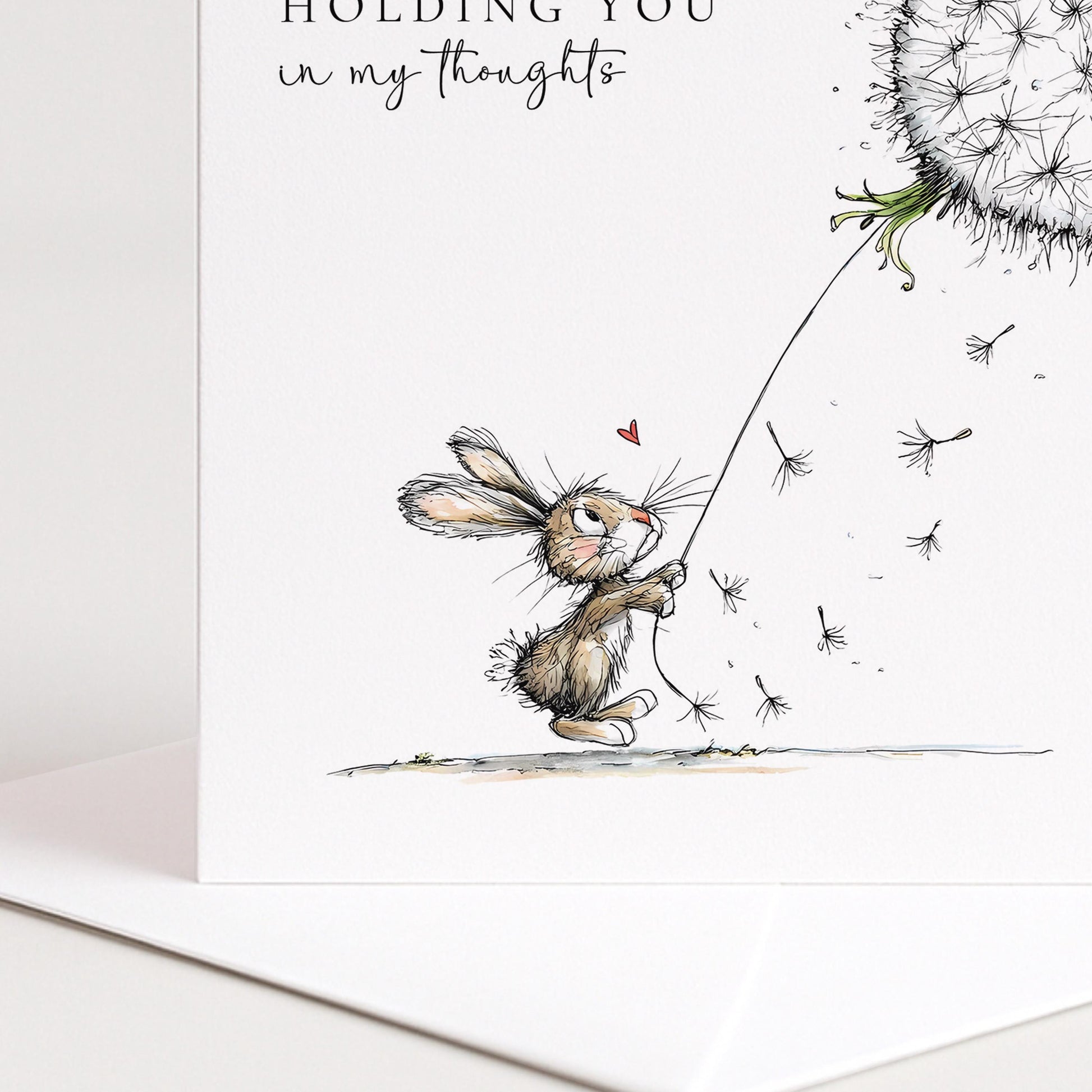 Thinking of You Card – Comfort Greeting Card With Kindness Message & Premium Matte