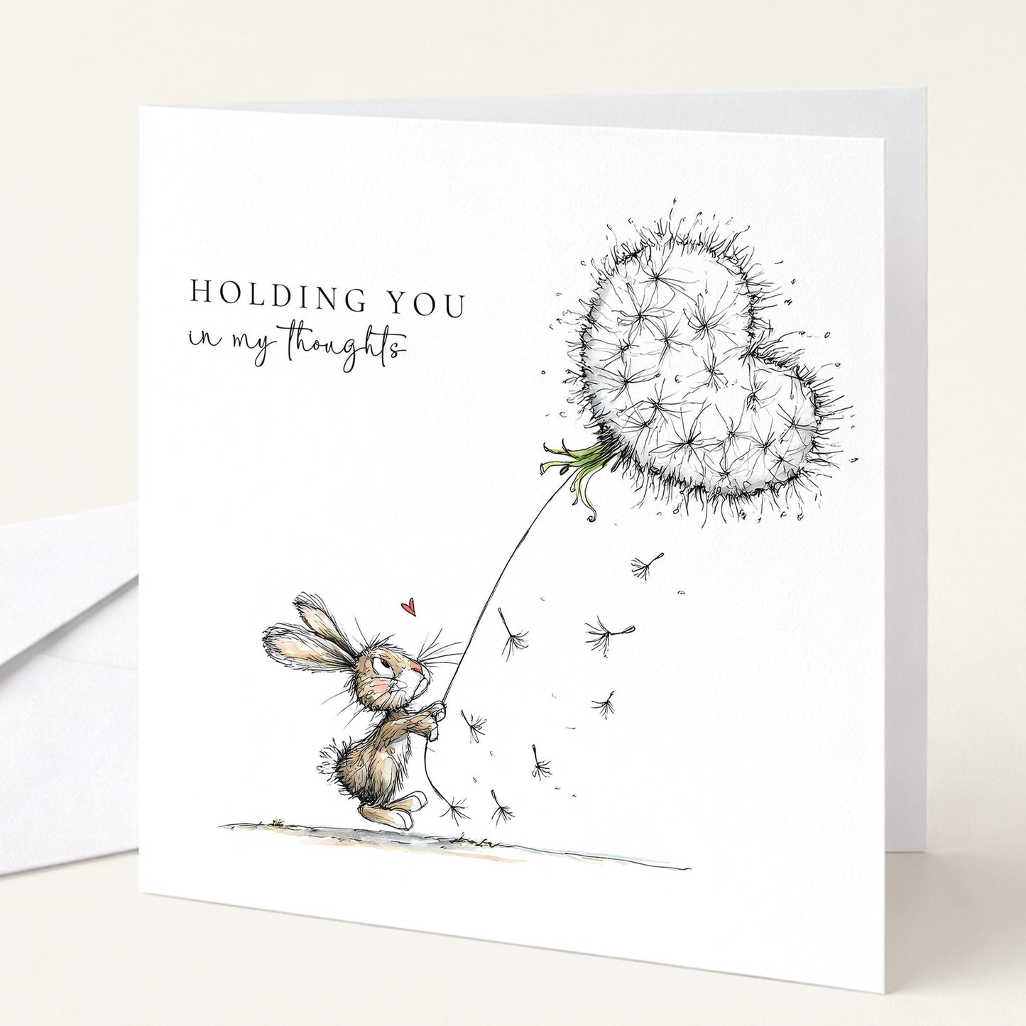 Thinking of You Card – Comfort Greeting Card With Kindness Message & Premium Matte