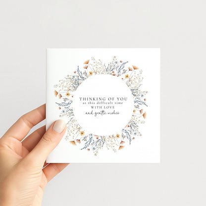 Thinking of You Sympathy Card