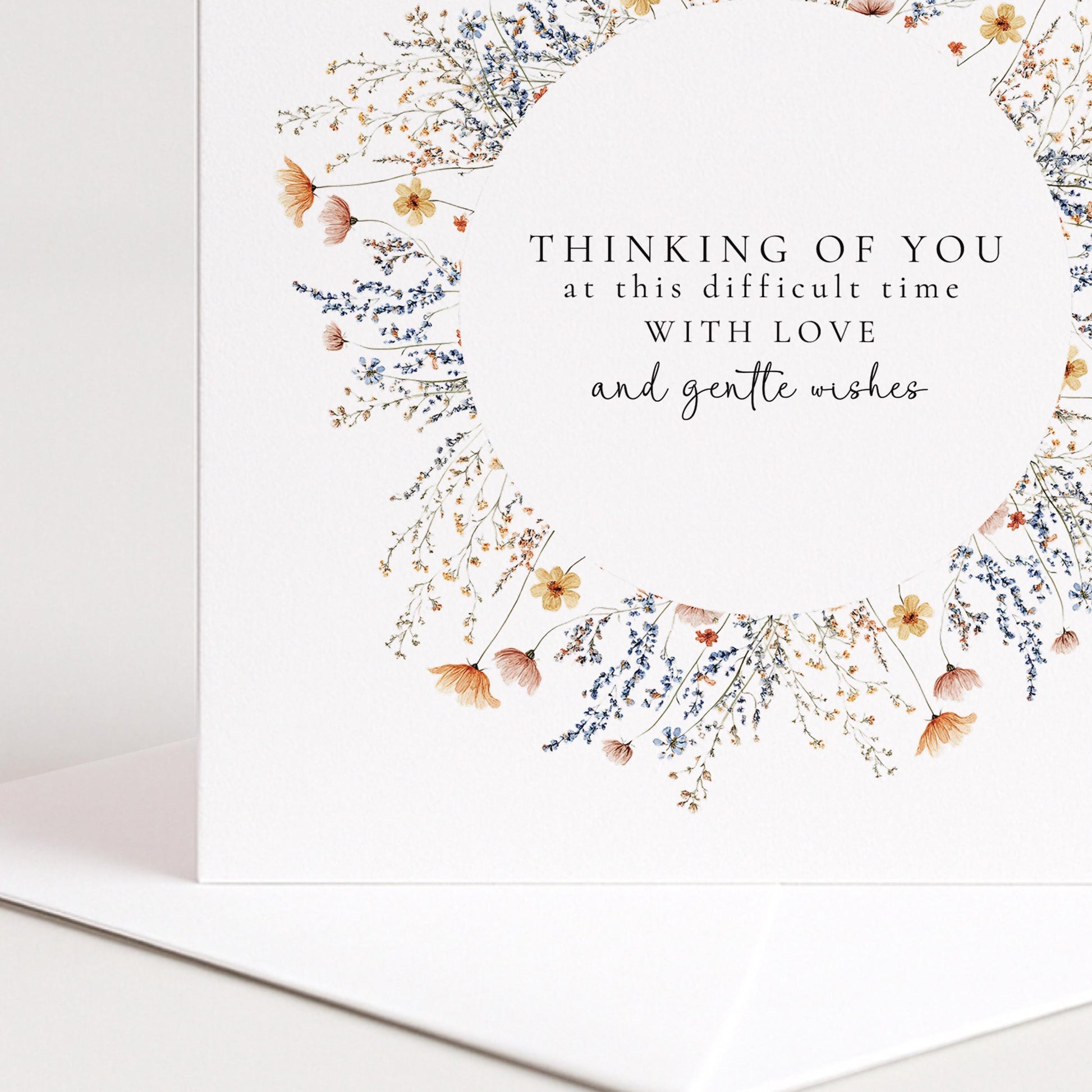 Thinking of You Sympathy Card