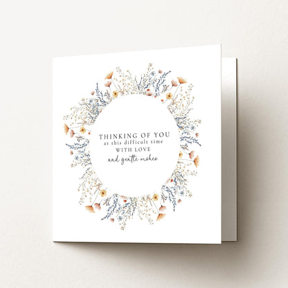 Thinking of You Sympathy Card
