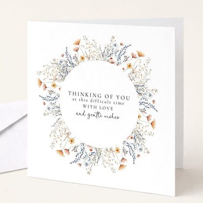 Thinking of You Sympathy Card