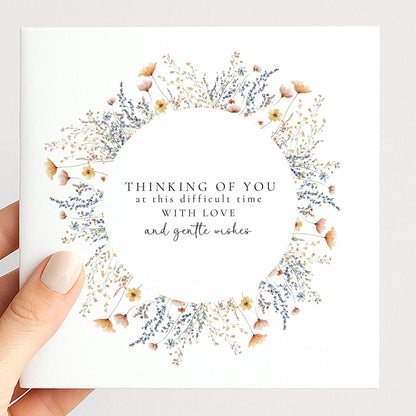 Thinking of You Sympathy Card