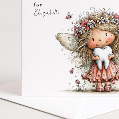 Tooth Fairy Card for Child