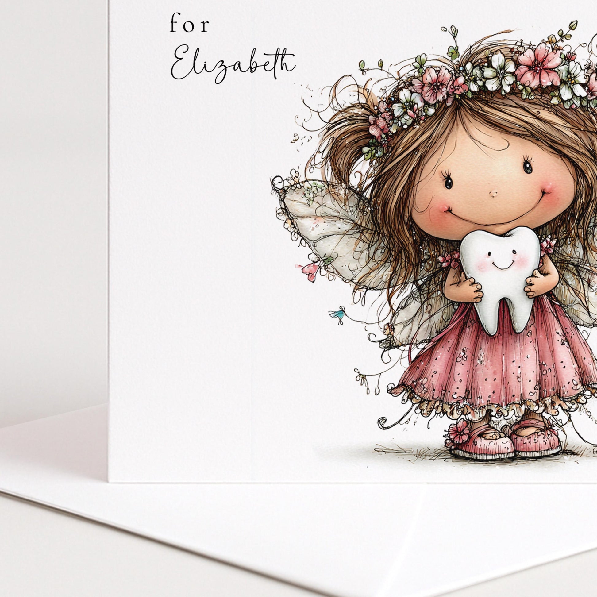 Tooth Fairy Card for Child