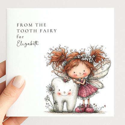 Tooth Fairy Card for Child