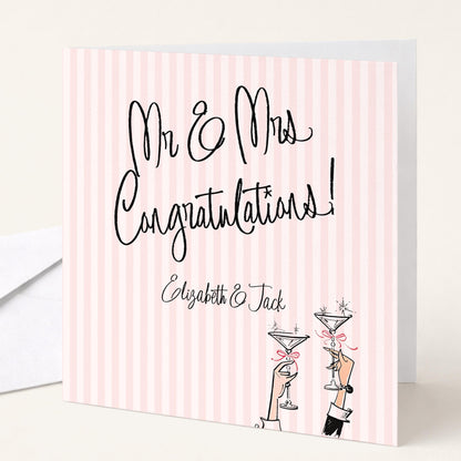 Wedding Card for Mr and Mrs