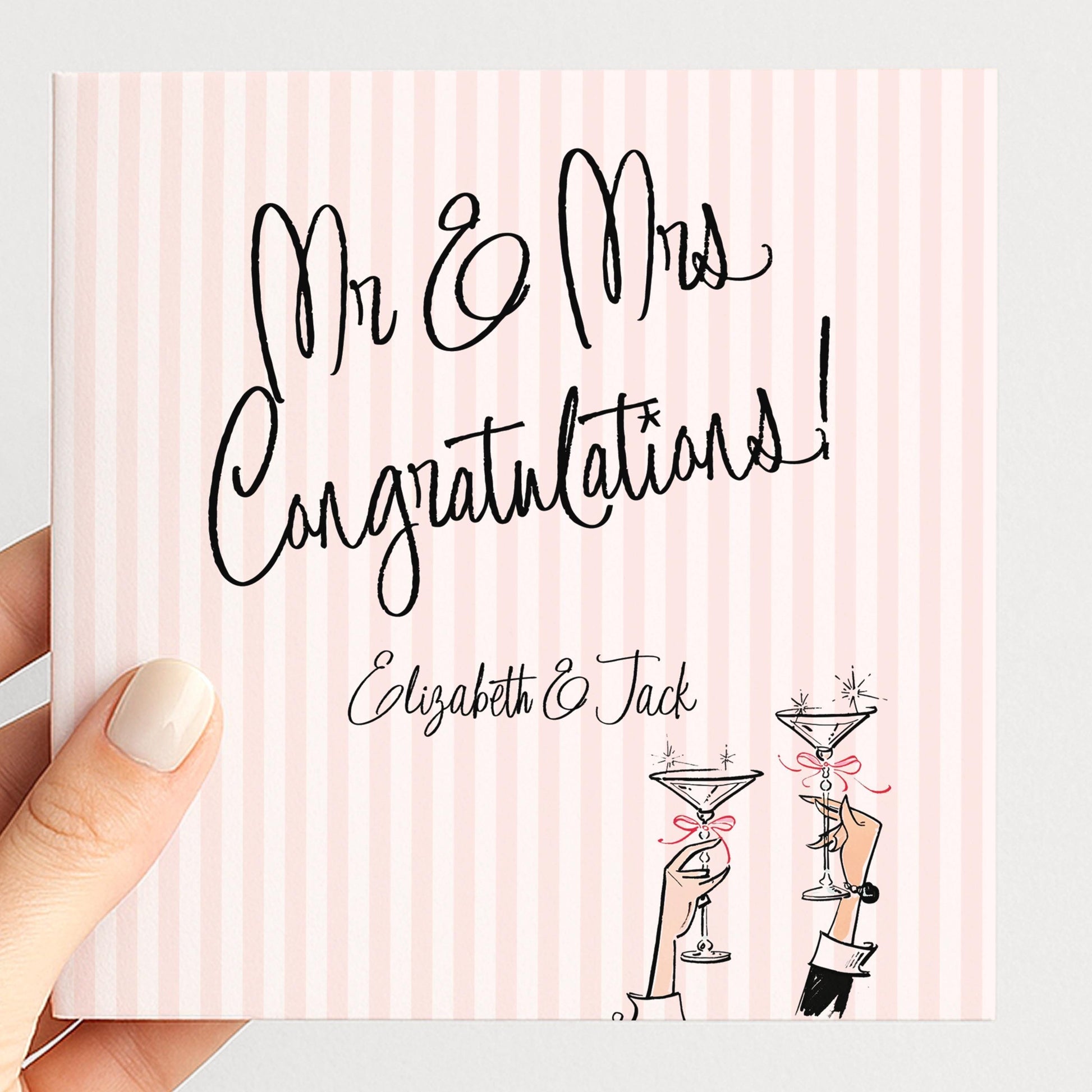 Wedding Card for Mr and Mrs