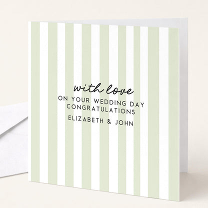 Wedding Congratulations Card