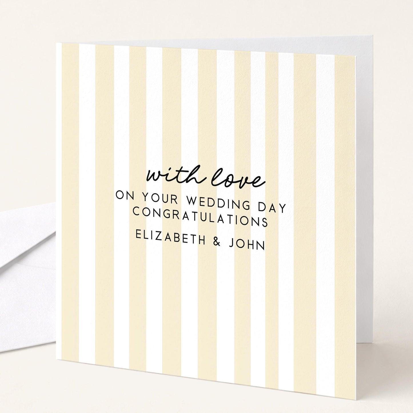 Wedding Congratulations Card