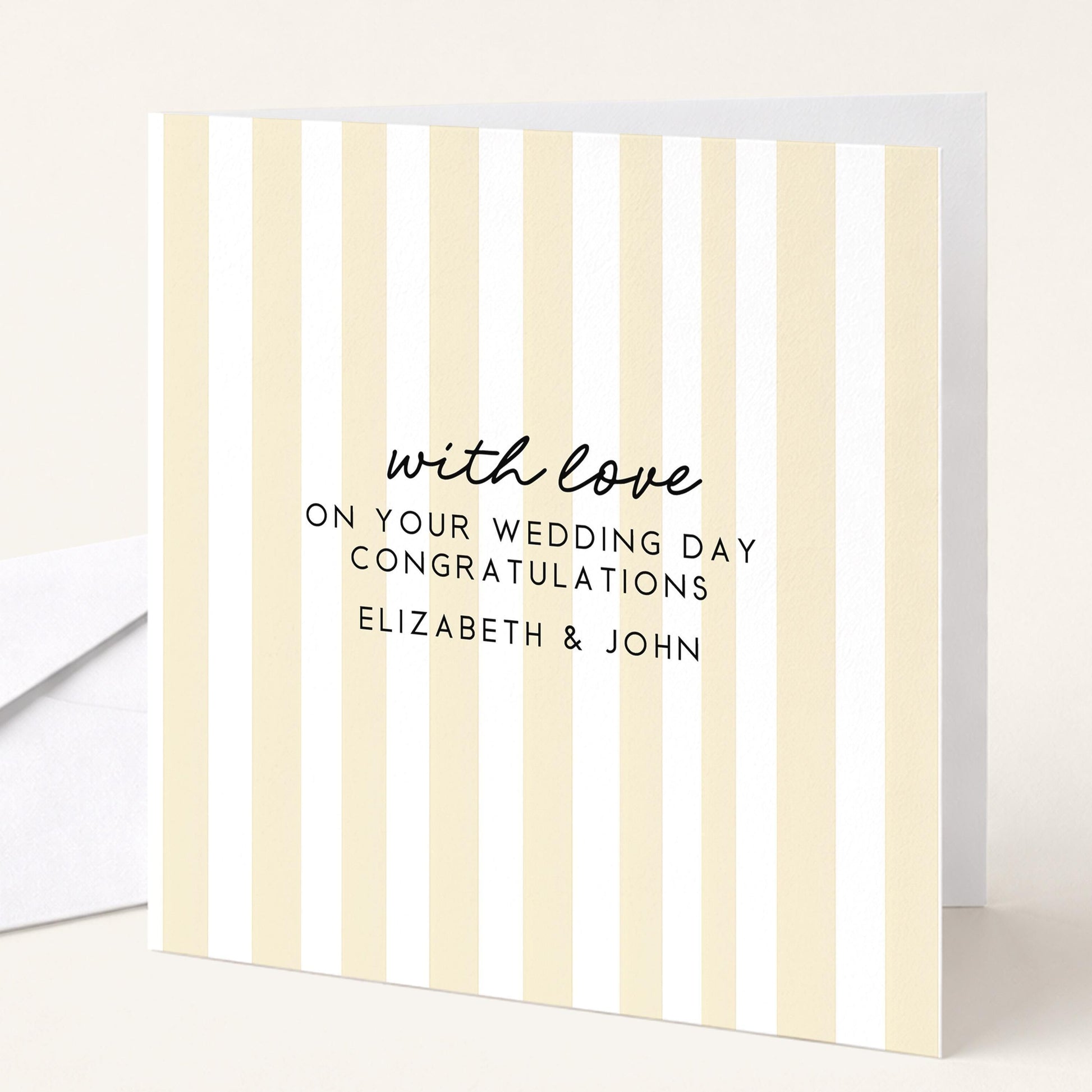Wedding Congratulations Card