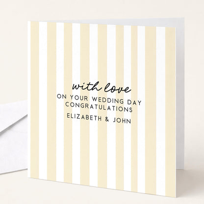 Wedding Congratulations Card