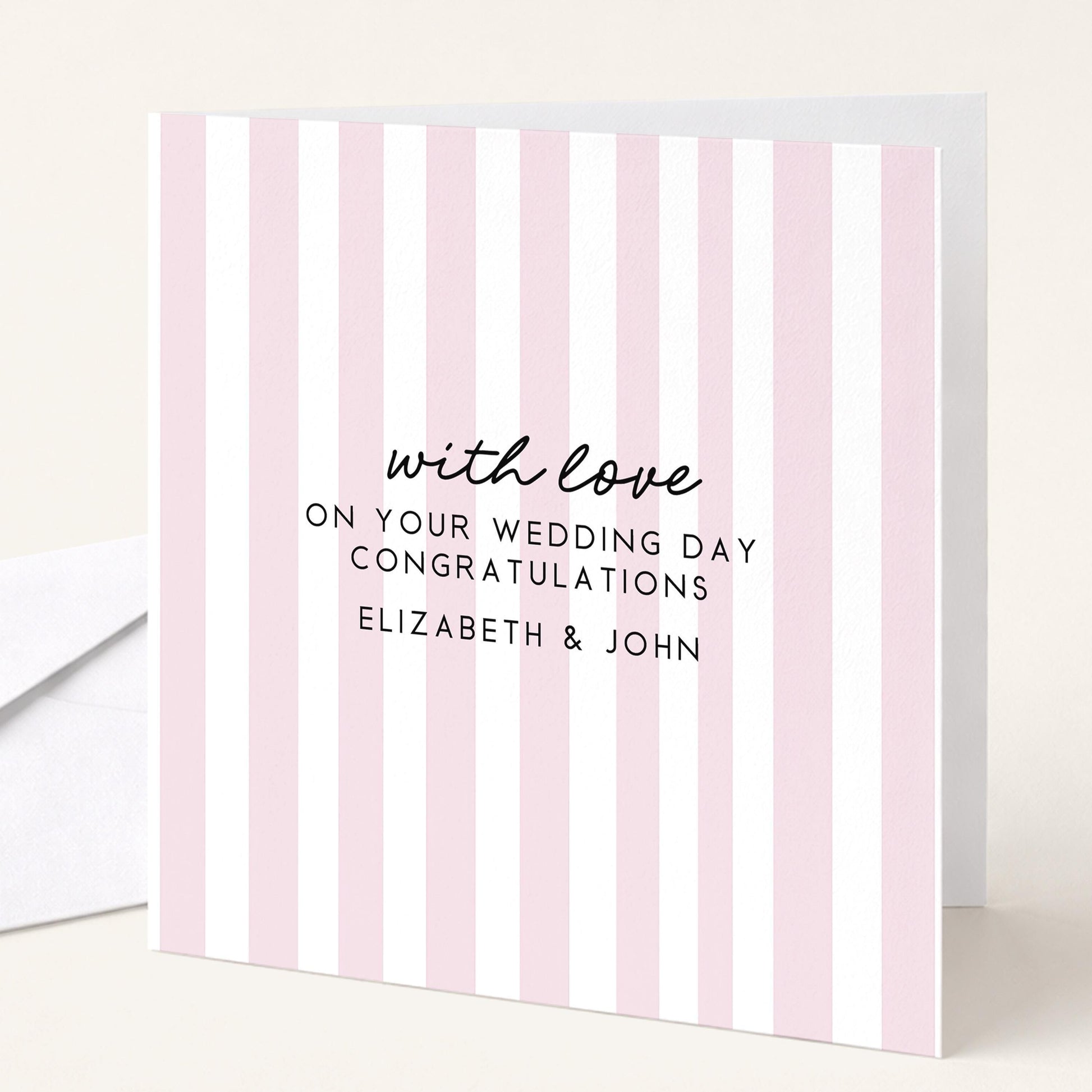 Wedding Congratulations Card