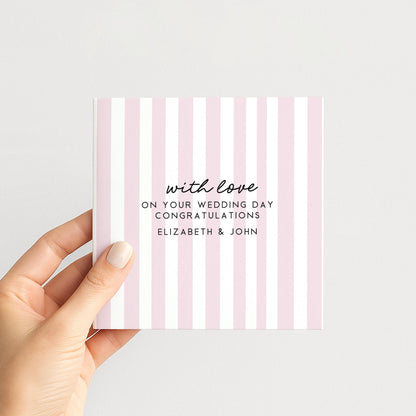 Wedding Congratulations Card