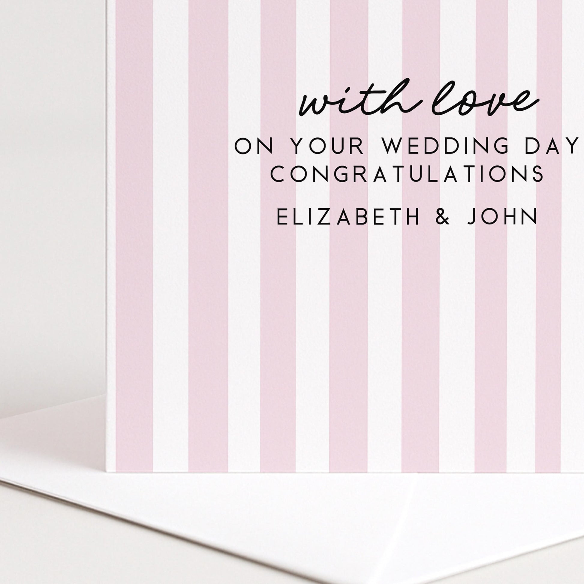 Wedding Congratulations Card