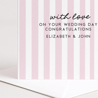 Wedding Congratulations Card